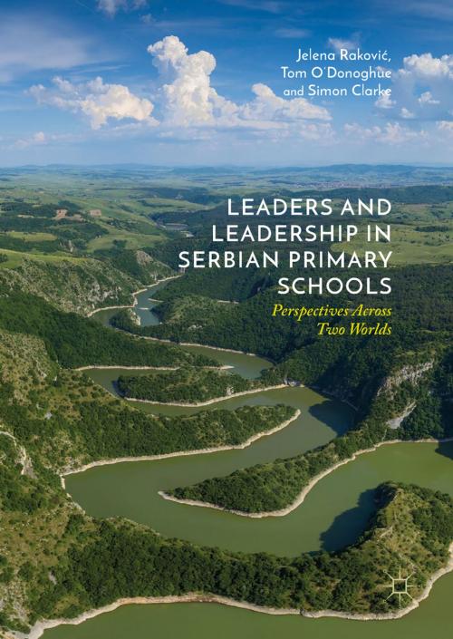 Cover of the book Leaders and Leadership in Serbian Primary Schools by Jelena Raković, Tom O'Donoghue, Simon Clarke, Springer International Publishing