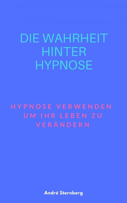 Cover of the book Die Wahrheit hinter Hypnose by Andre Sternberg, neobooks