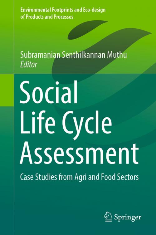 Cover of the book Social Life Cycle Assessment by , Springer Singapore