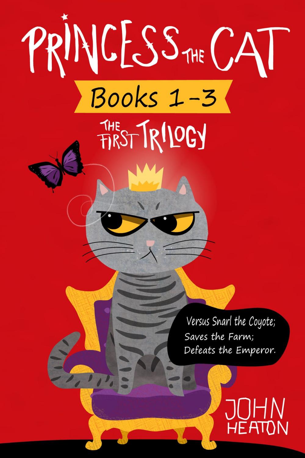 Big bigCover of Princess the Cat: The First Trilogy, Books 1-3.