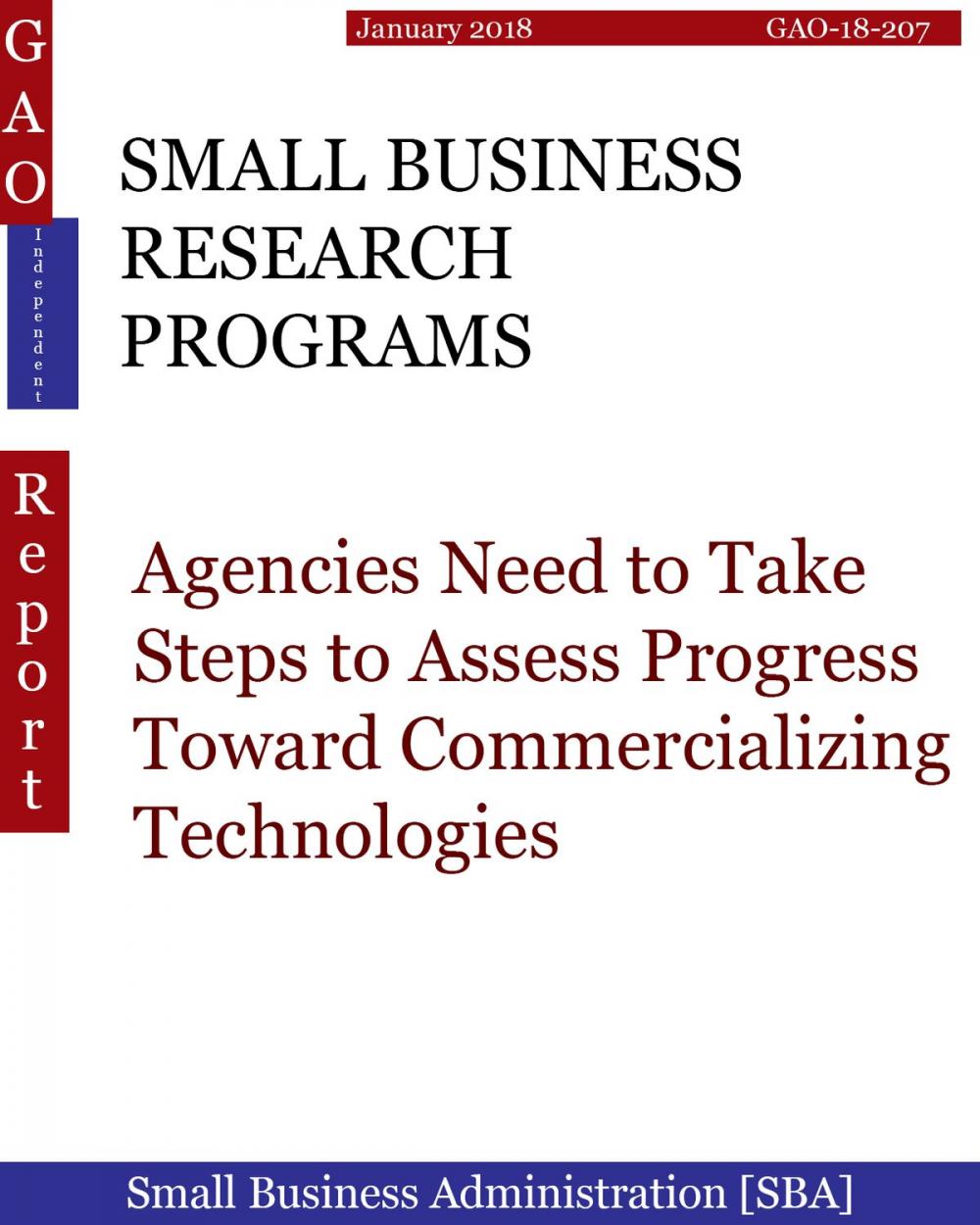 Big bigCover of SMALL BUSINESS RESEARCH PROGRAMS