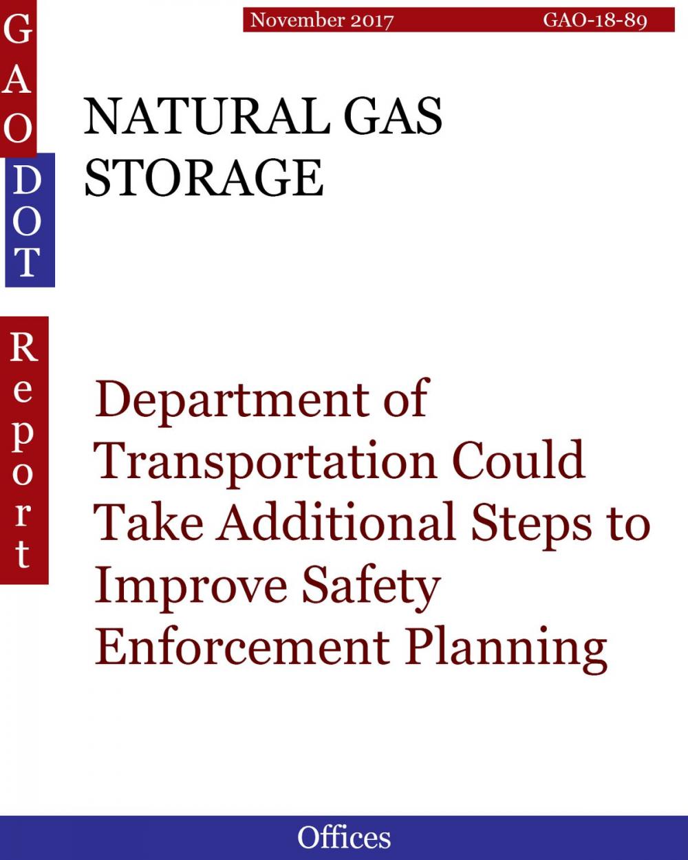 Big bigCover of NATURAL GAS STORAGE