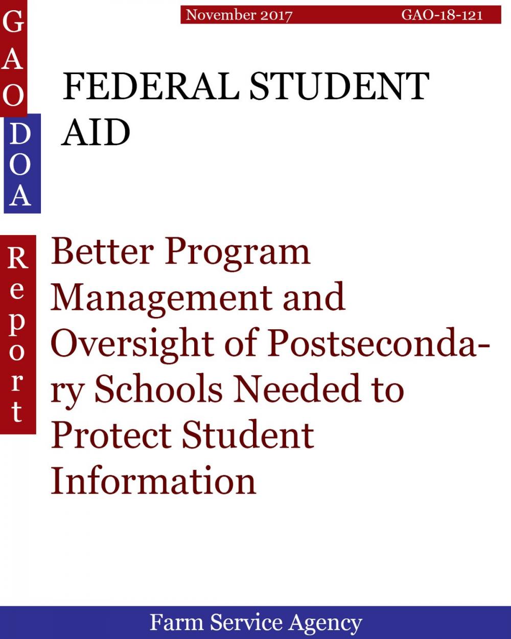 Big bigCover of FEDERAL STUDENT AID