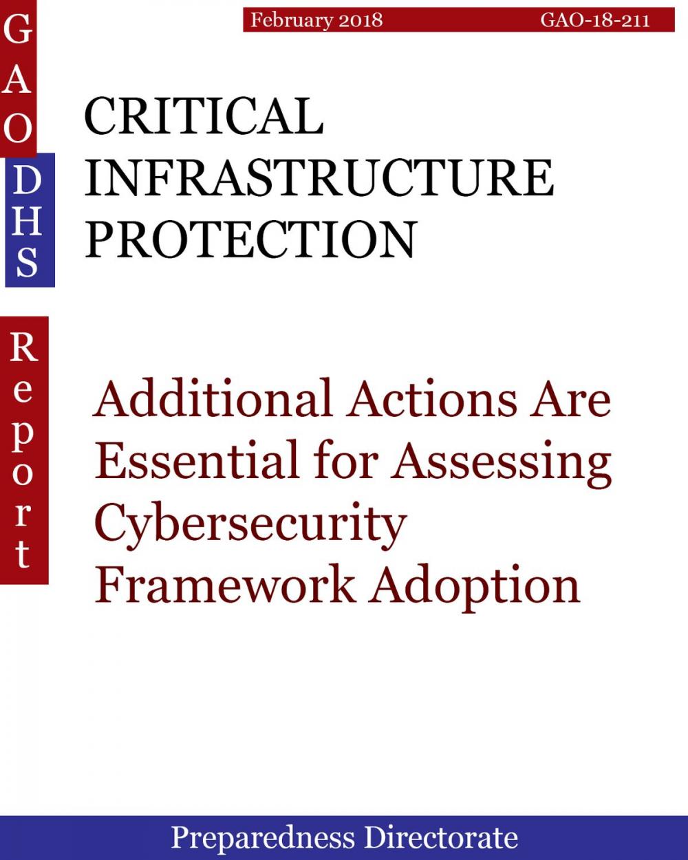 Big bigCover of CRITICAL INFRASTRUCTURE PROTECTION