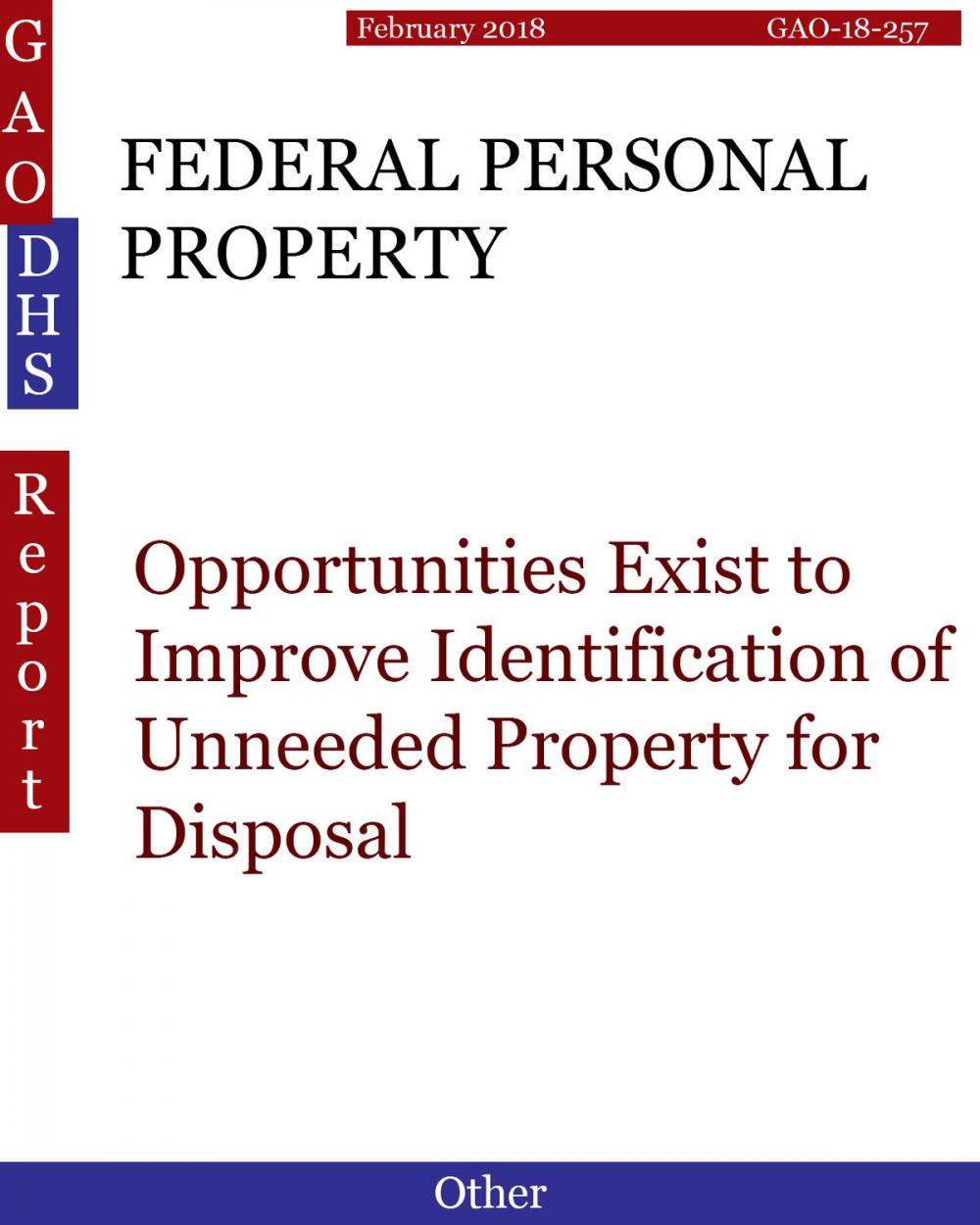 Big bigCover of FEDERAL PERSONAL PROPERTY