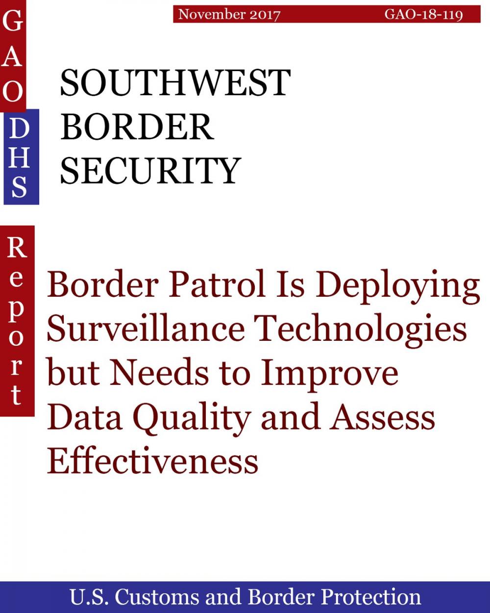 Big bigCover of SOUTHWEST BORDER SECURITY