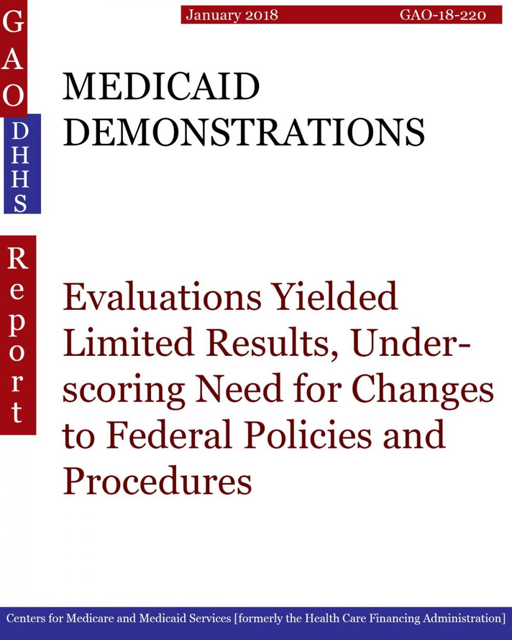 Big bigCover of MEDICAID DEMONSTRATIONS