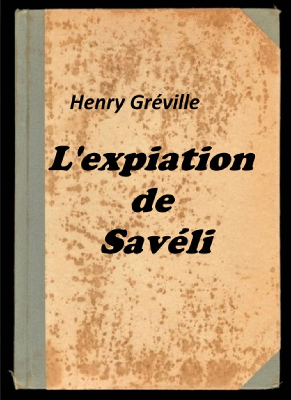 Big bigCover of L'expiation de Savéli