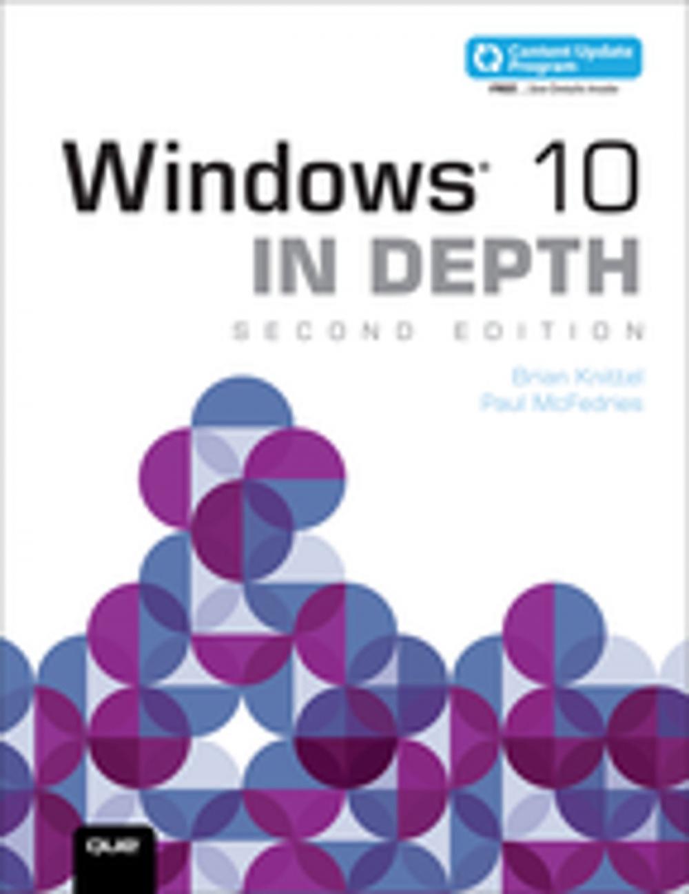 Big bigCover of Windows 10 In Depth (includes Content Update Program)