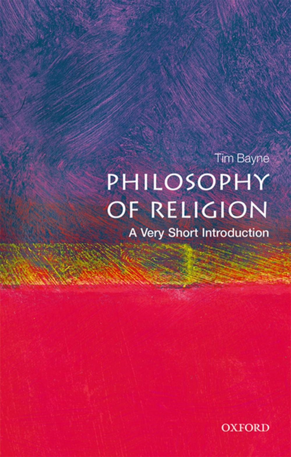 Big bigCover of Philosophy of Religion: A Very Short Introduction