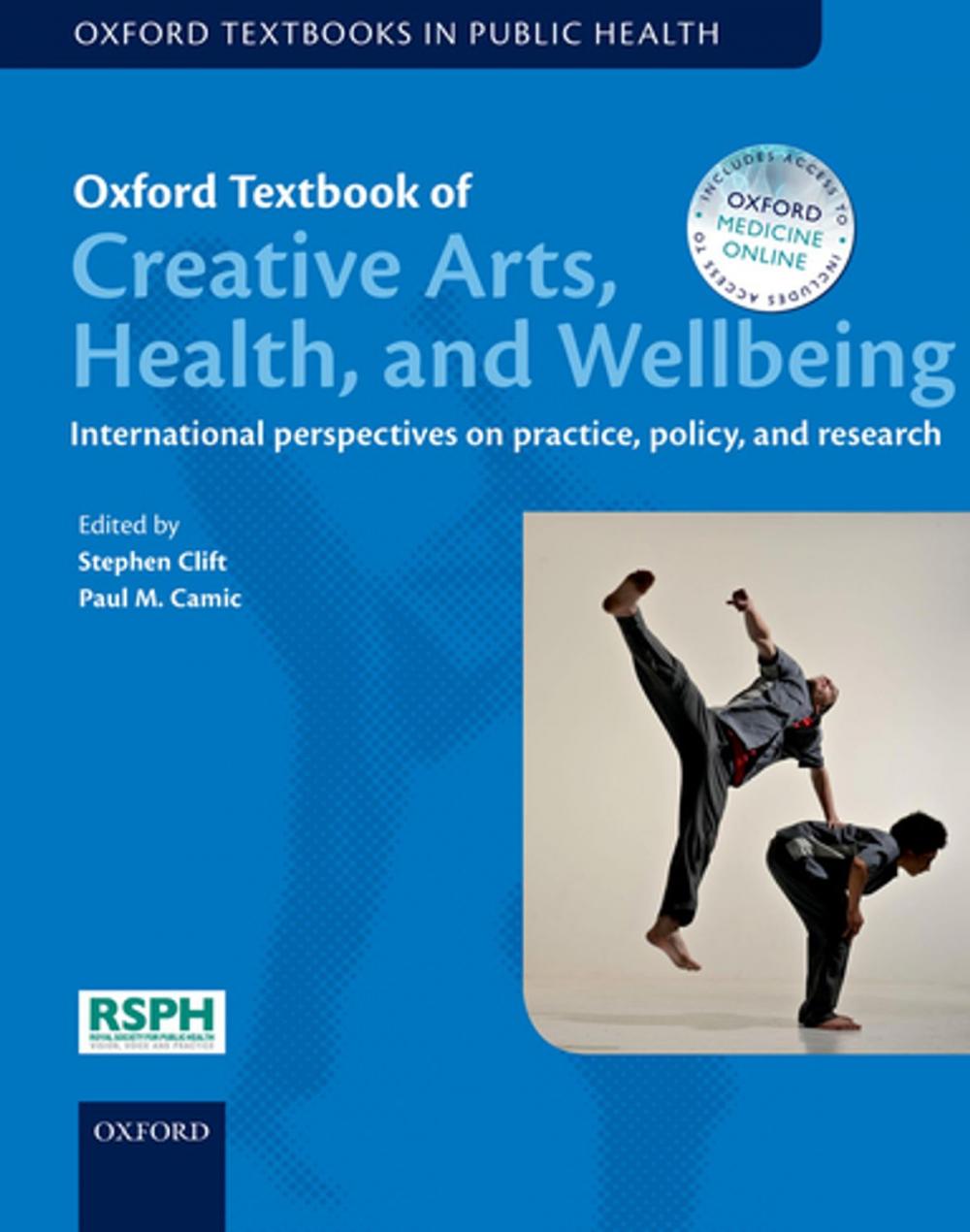 Big bigCover of Oxford Textbook of Creative Arts, Health, and Wellbeing