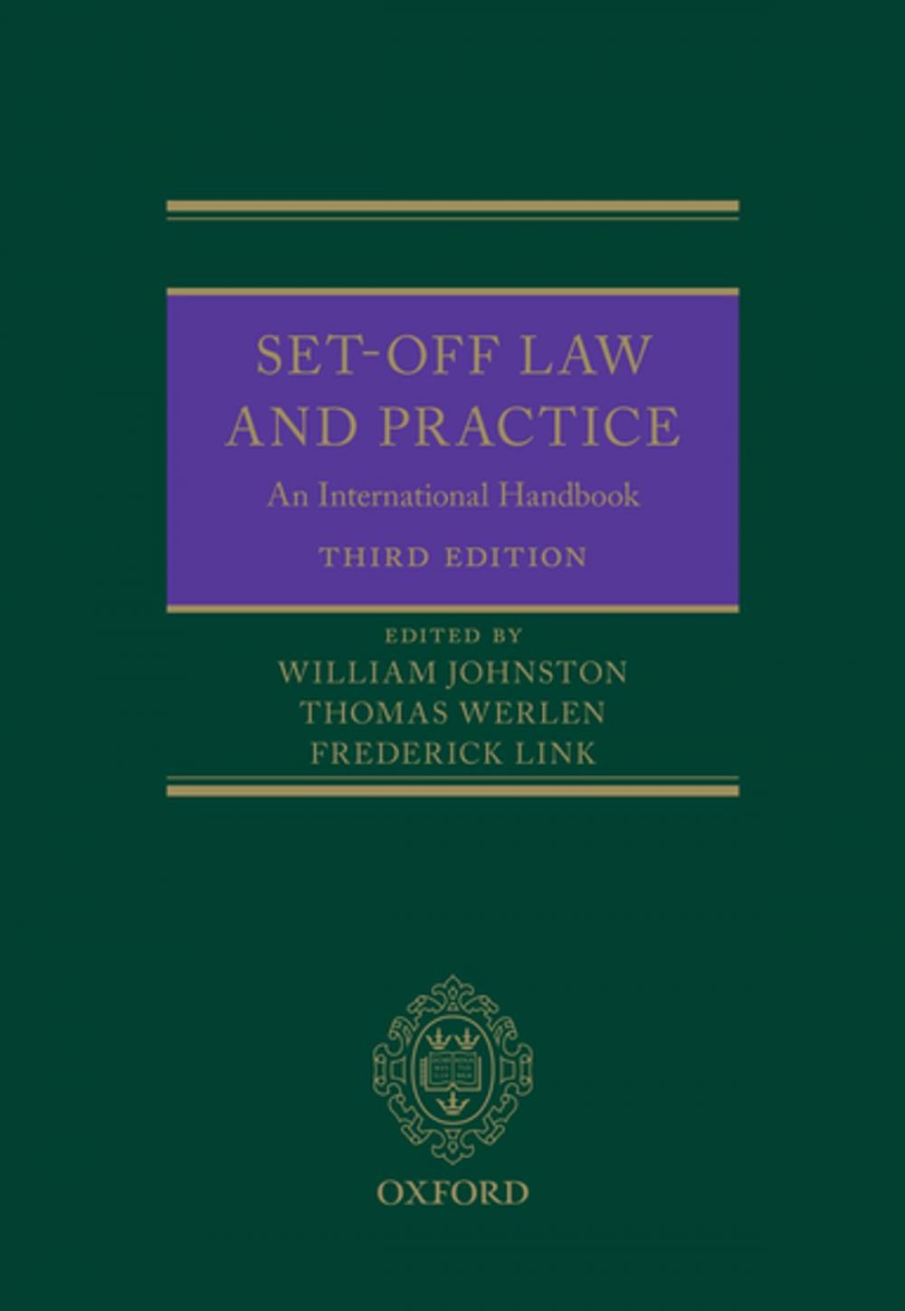 Big bigCover of Set-Off Law and Practice