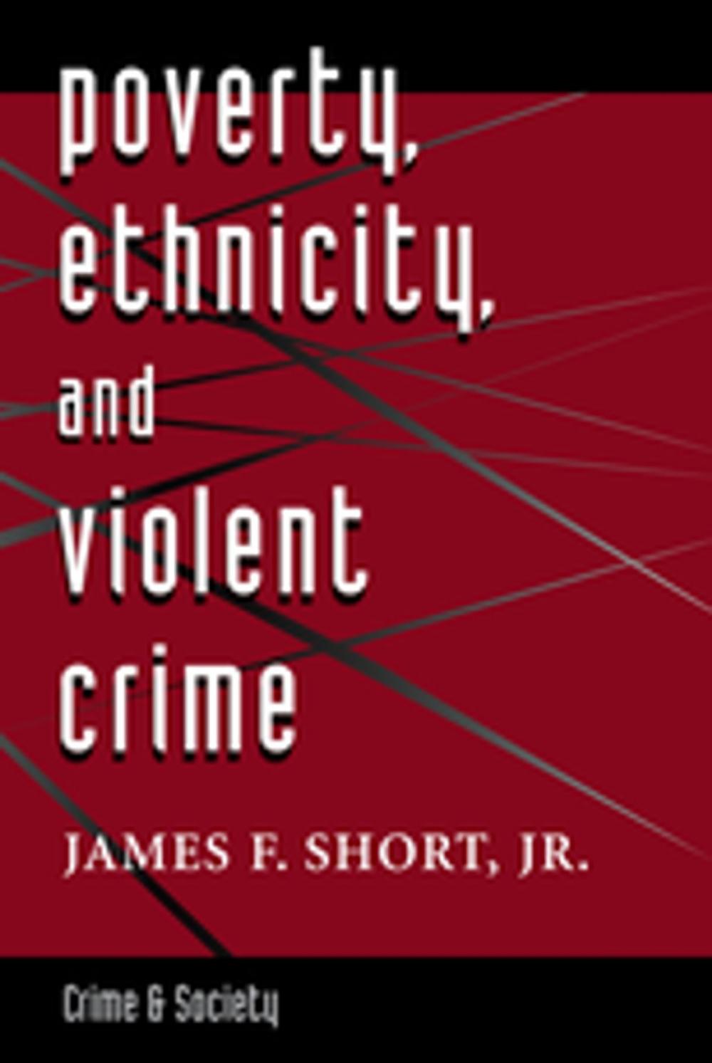 Big bigCover of Poverty, Ethnicity, And Violent Crime