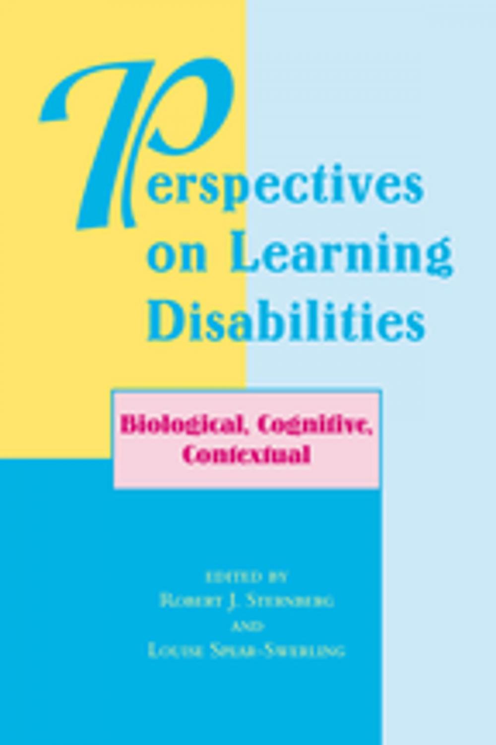 Big bigCover of Perspectives On Learning Disabilities