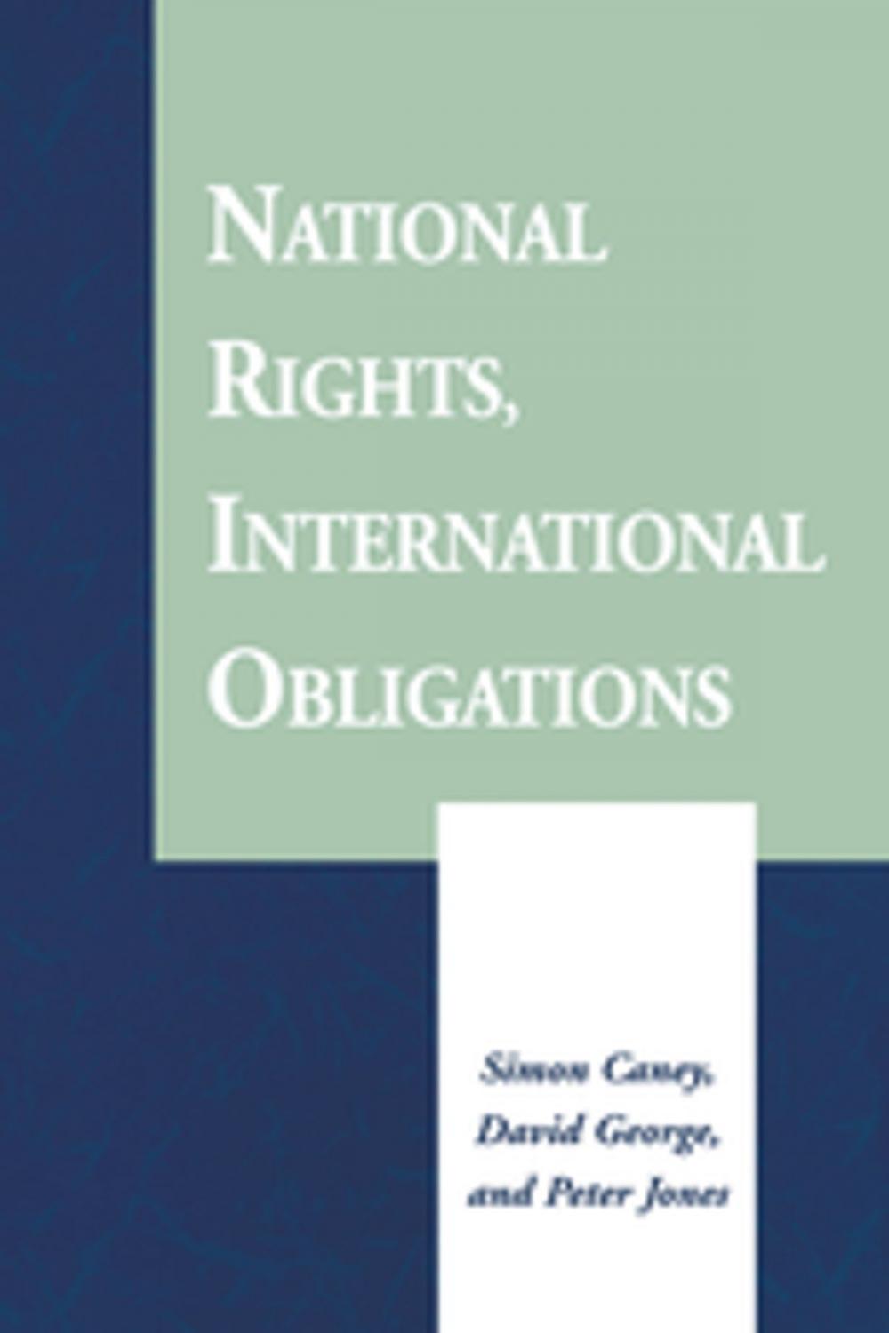 Big bigCover of National Rights, International Obligations