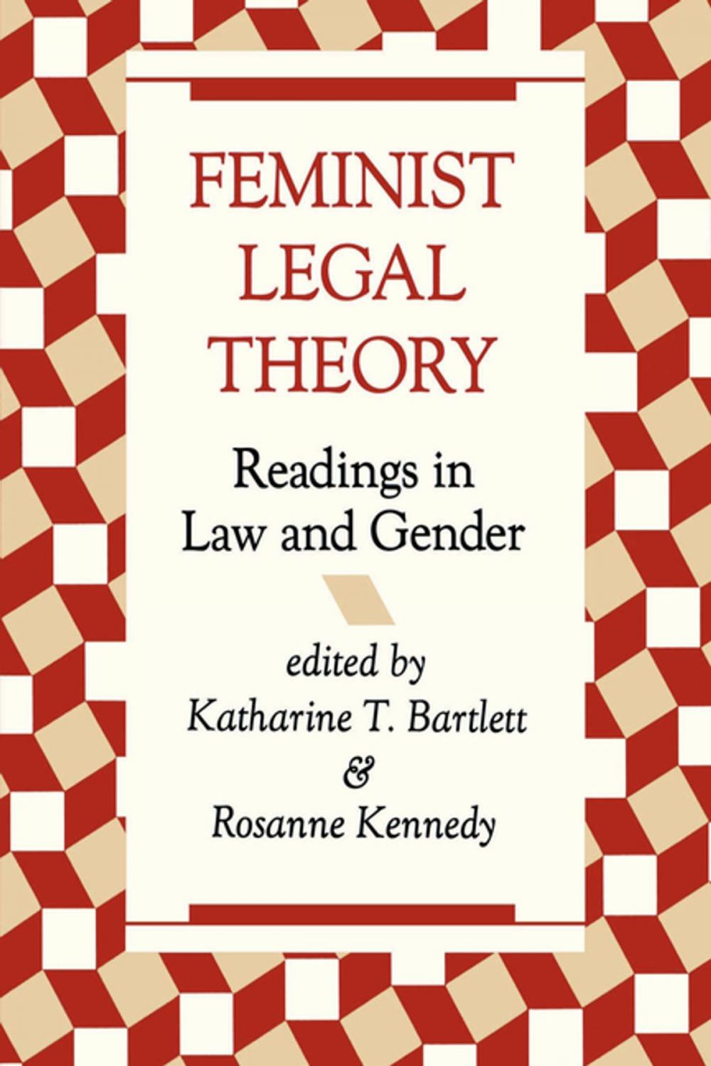 Big bigCover of Feminist Legal Theory