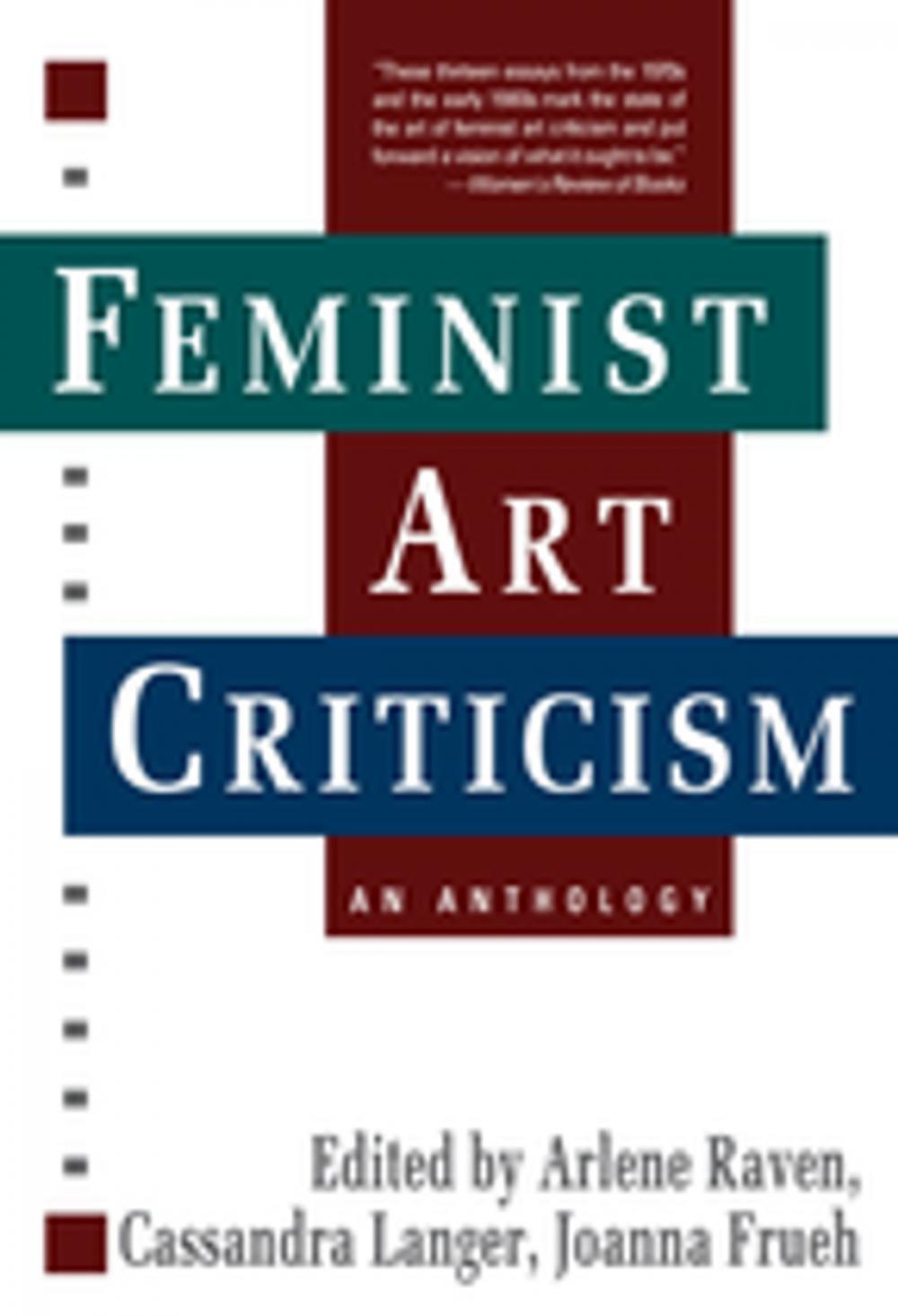 Big bigCover of Feminist Art Criticism