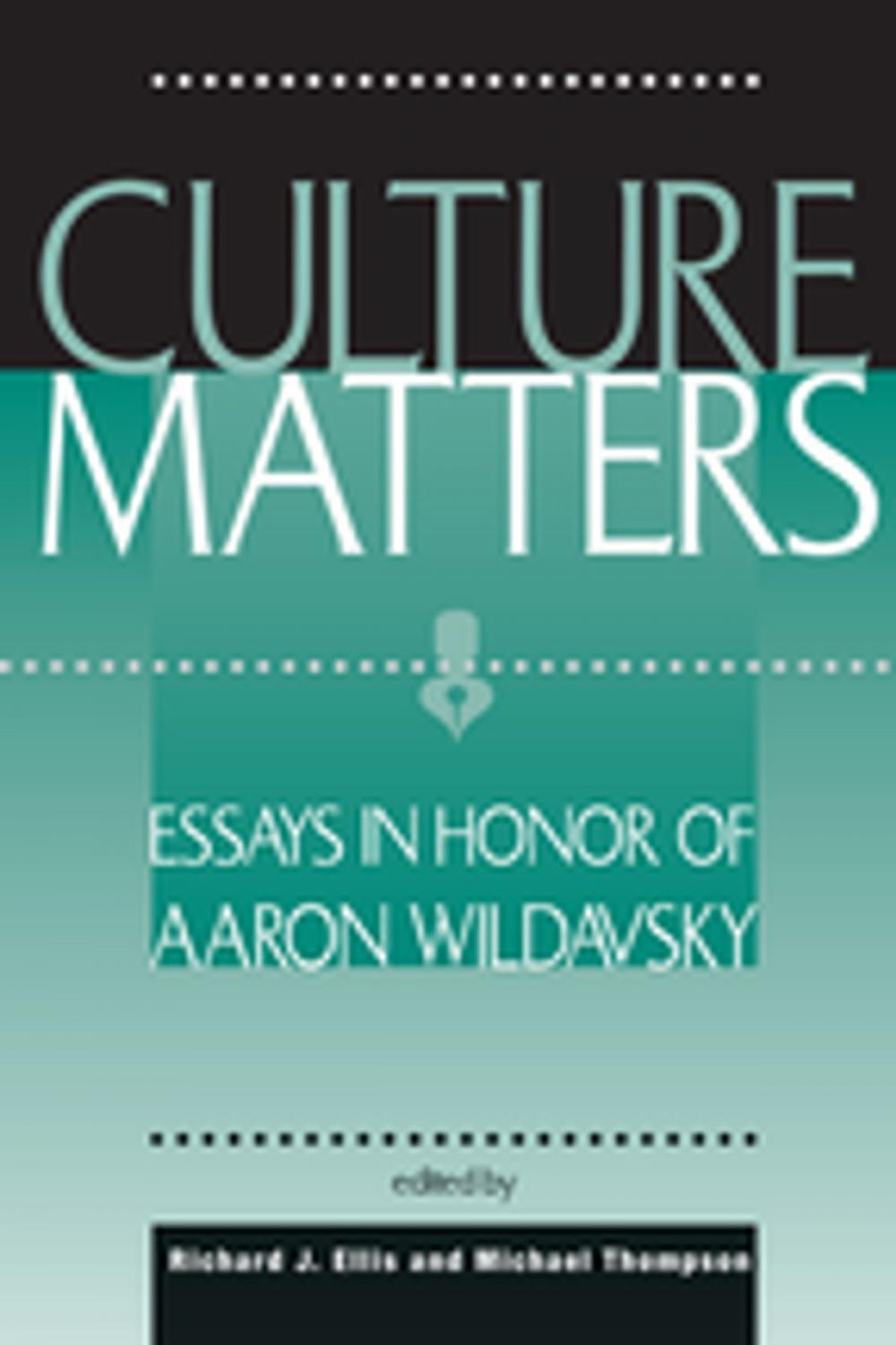 Big bigCover of Culture Matters