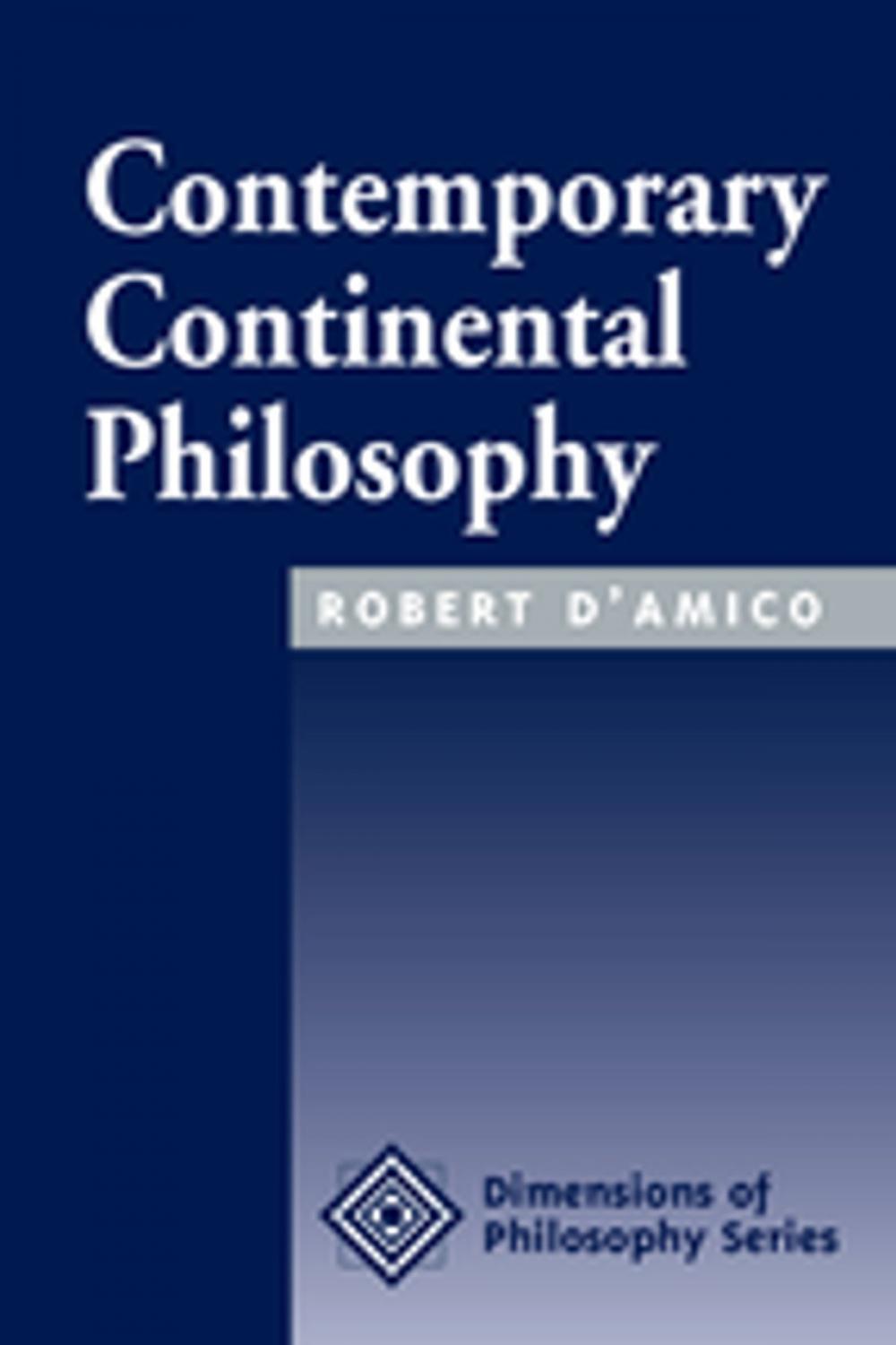 Big bigCover of Contemporary Continental Philosophy