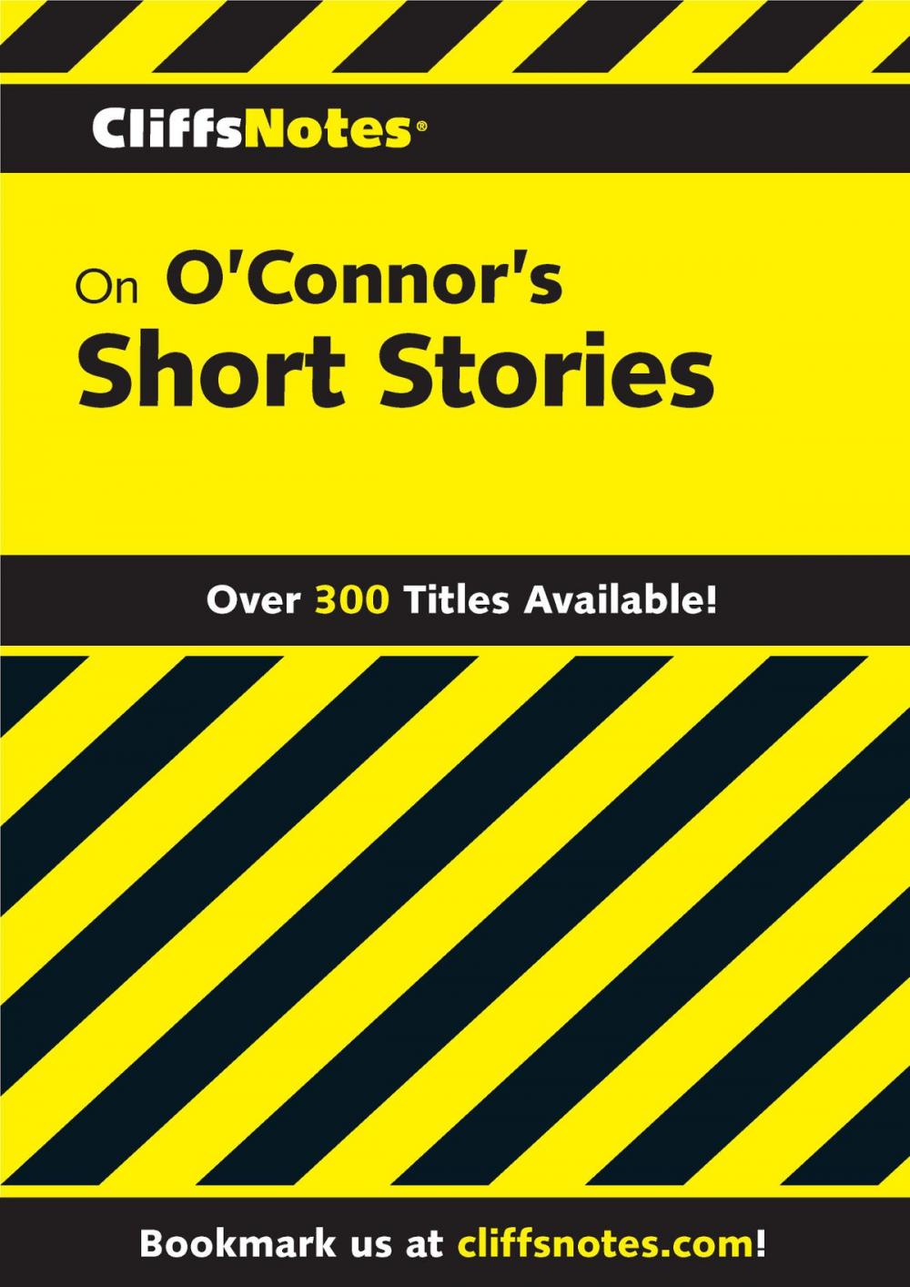 Big bigCover of CliffsNotes on O'Connor's Short Stories