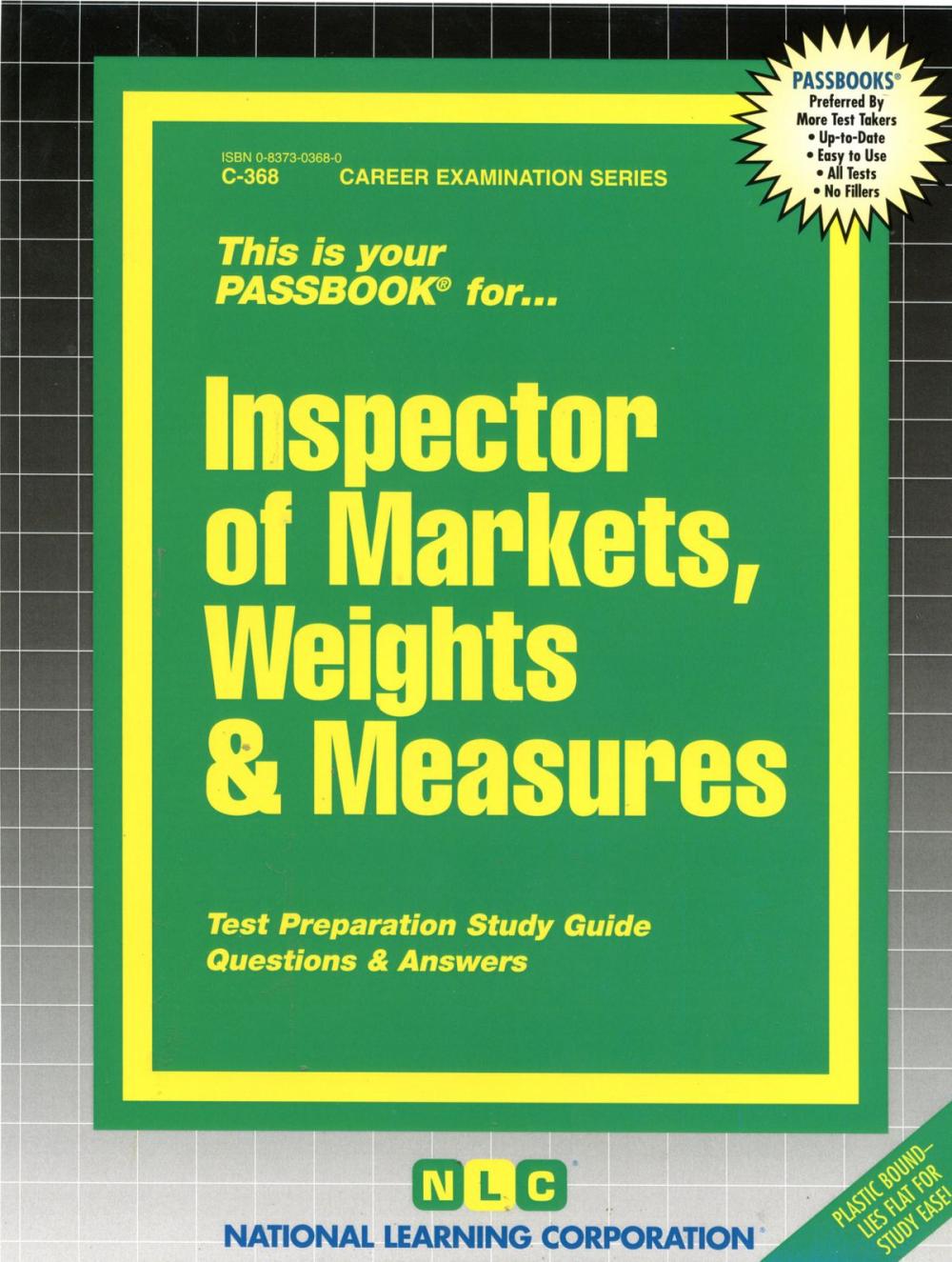 Big bigCover of Inspector of Markets, Weights & Measures