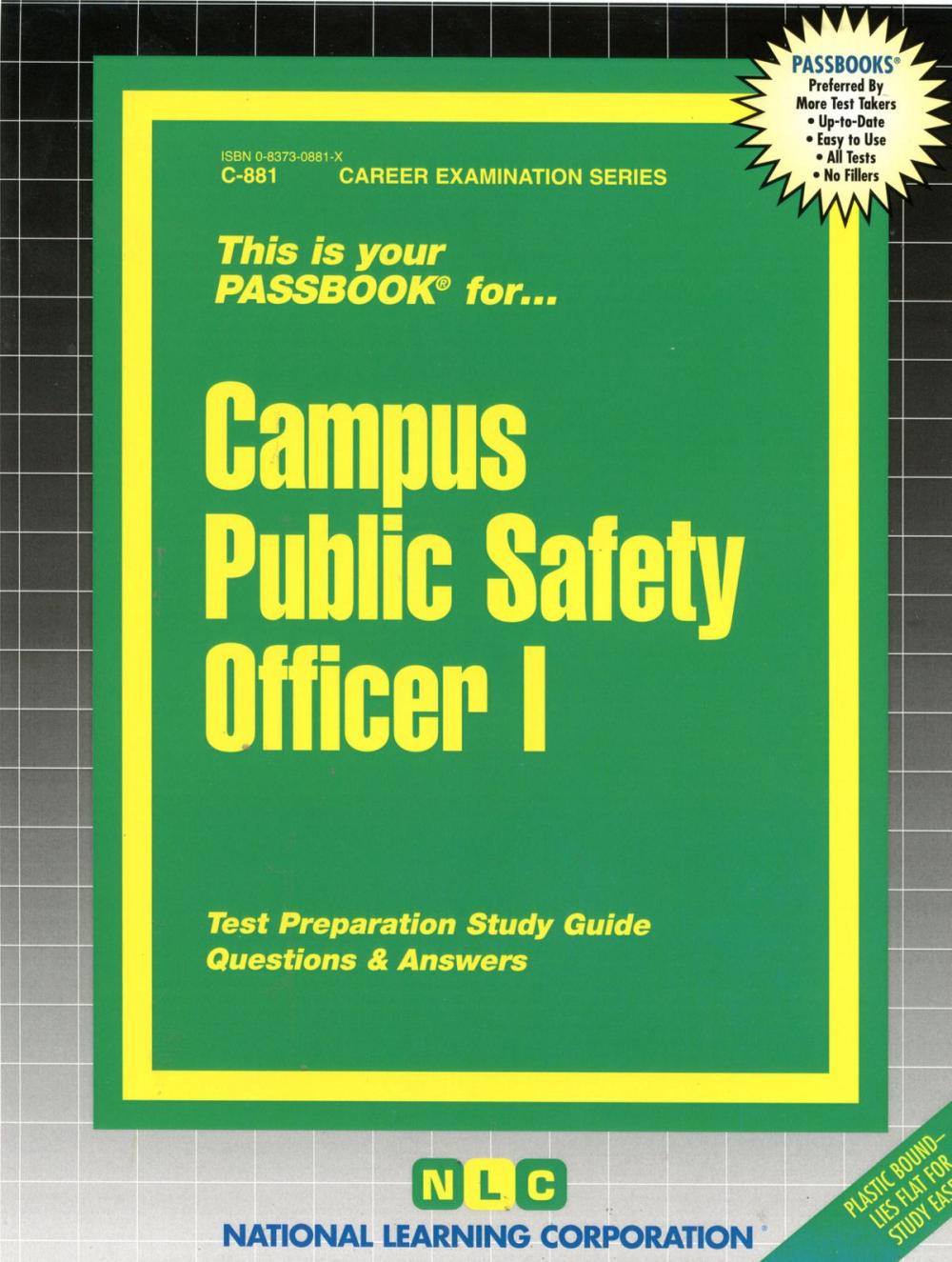 Big bigCover of Campus Public Safety Officer I