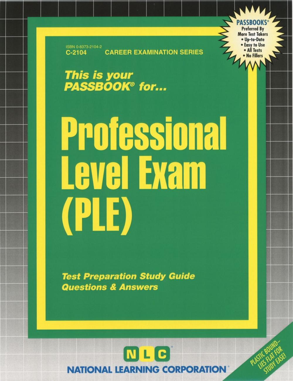 Big bigCover of Professional Level Exam (PLE)