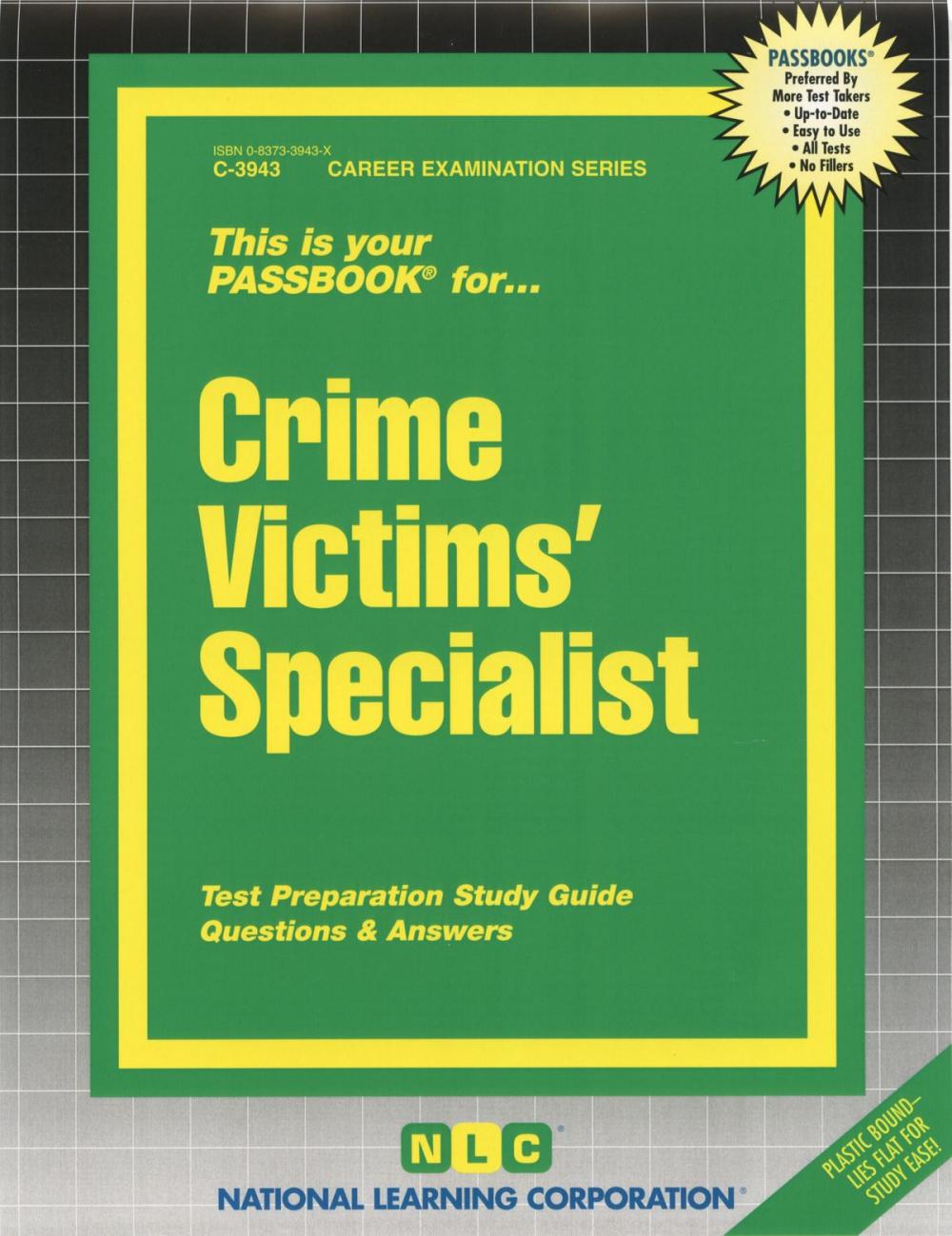 Big bigCover of Crime Victims' Specialist