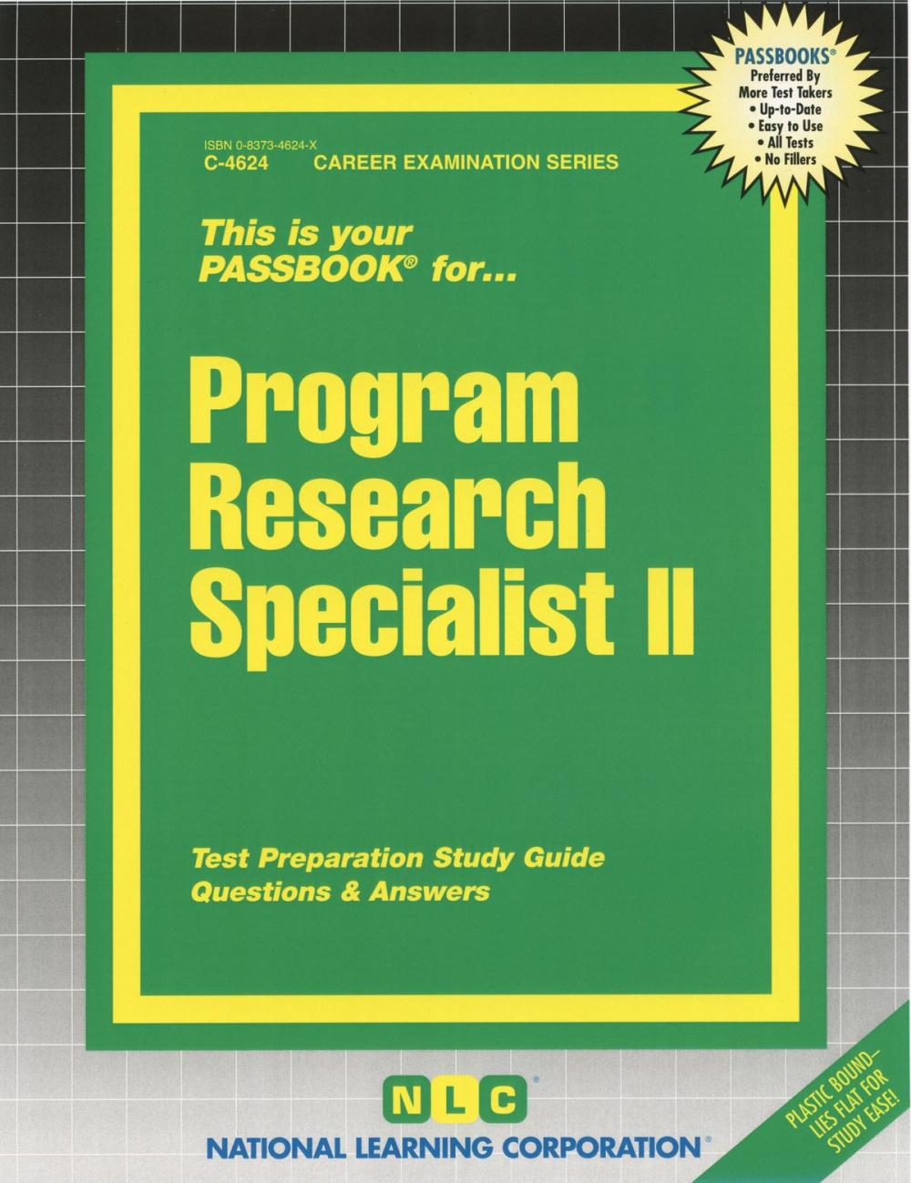 Big bigCover of Program Research Specialist II