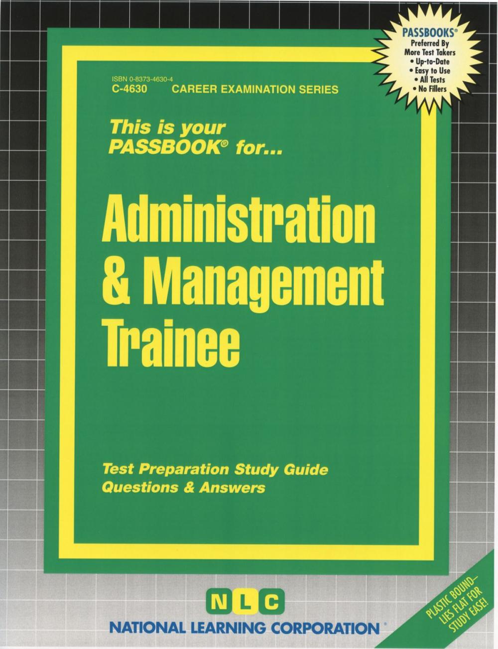 Big bigCover of Administration and Management Trainee