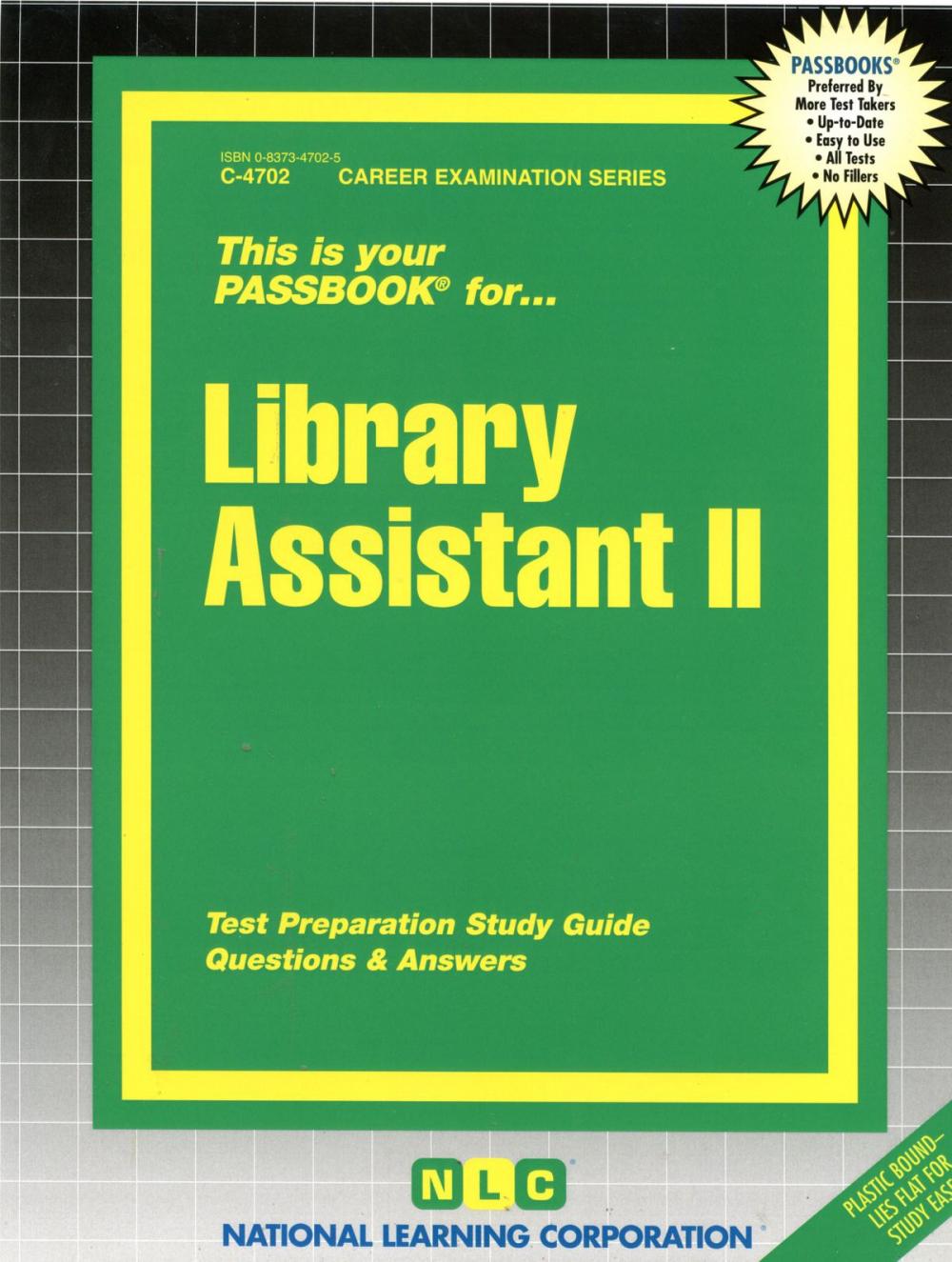 Big bigCover of Library Assistant II