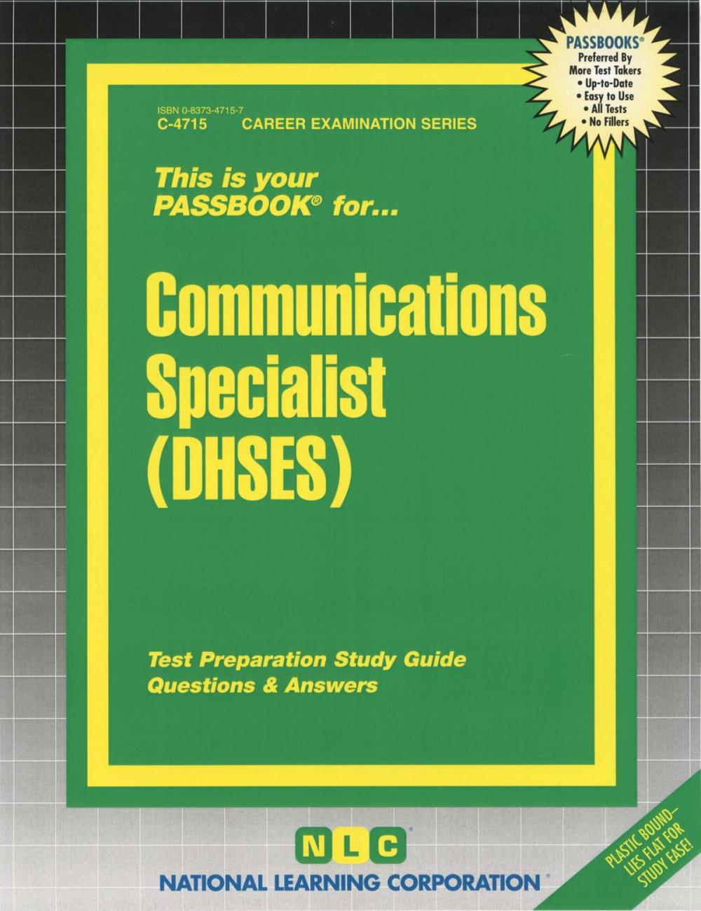 Big bigCover of Communications Specialist (DHSES)