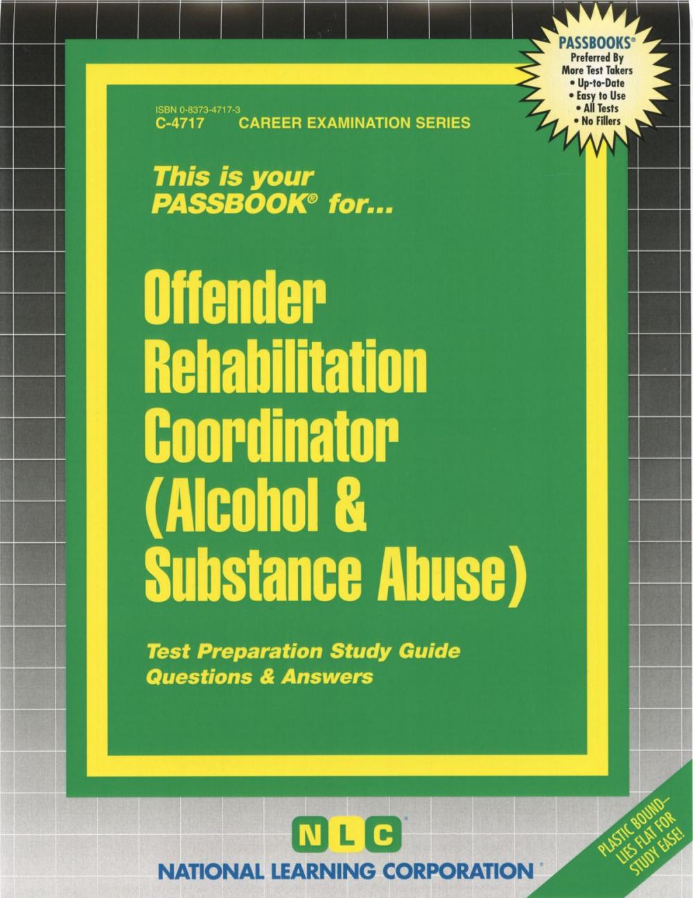 Big bigCover of Offender Rehabilitation Coordinator (Alcohol & Substance Abuse)