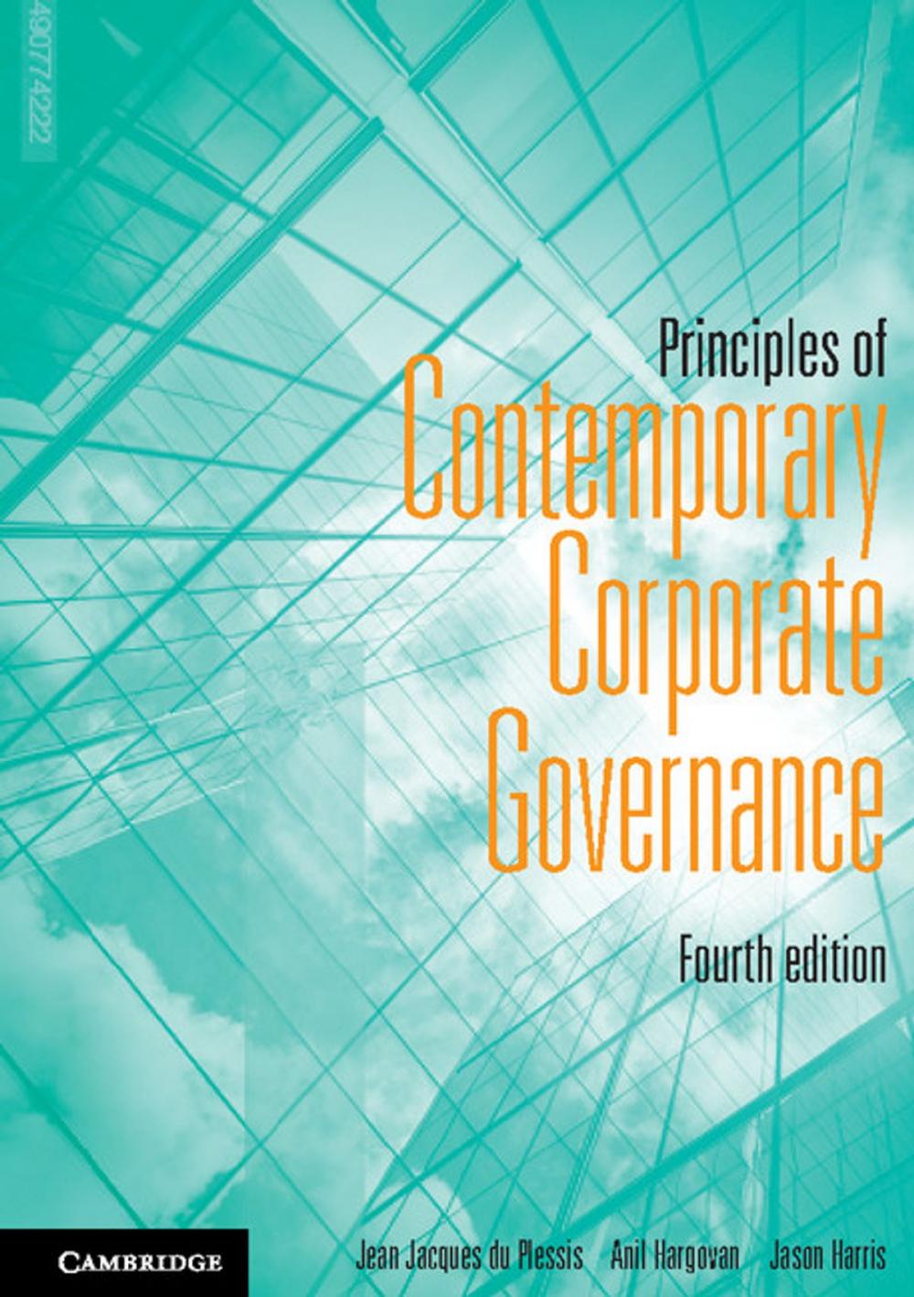 Big bigCover of Principles of Contemporary Corporate Governance