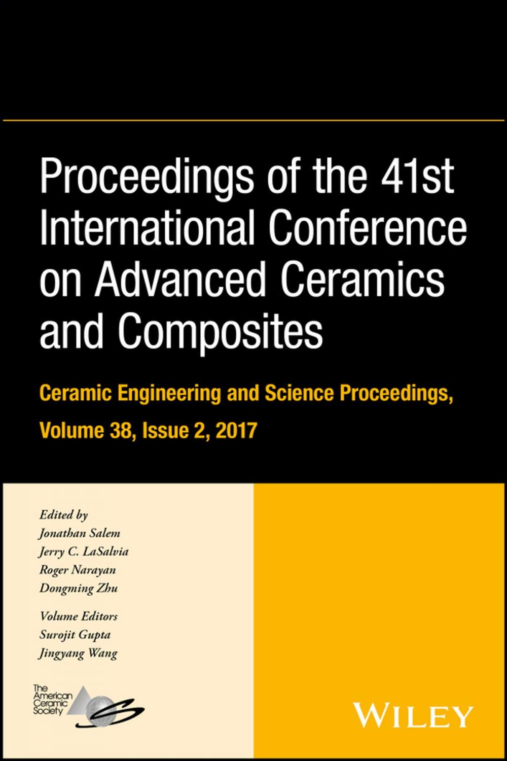 Big bigCover of Proceedings of the 41st International Conference on Advanced Ceramics and Composites