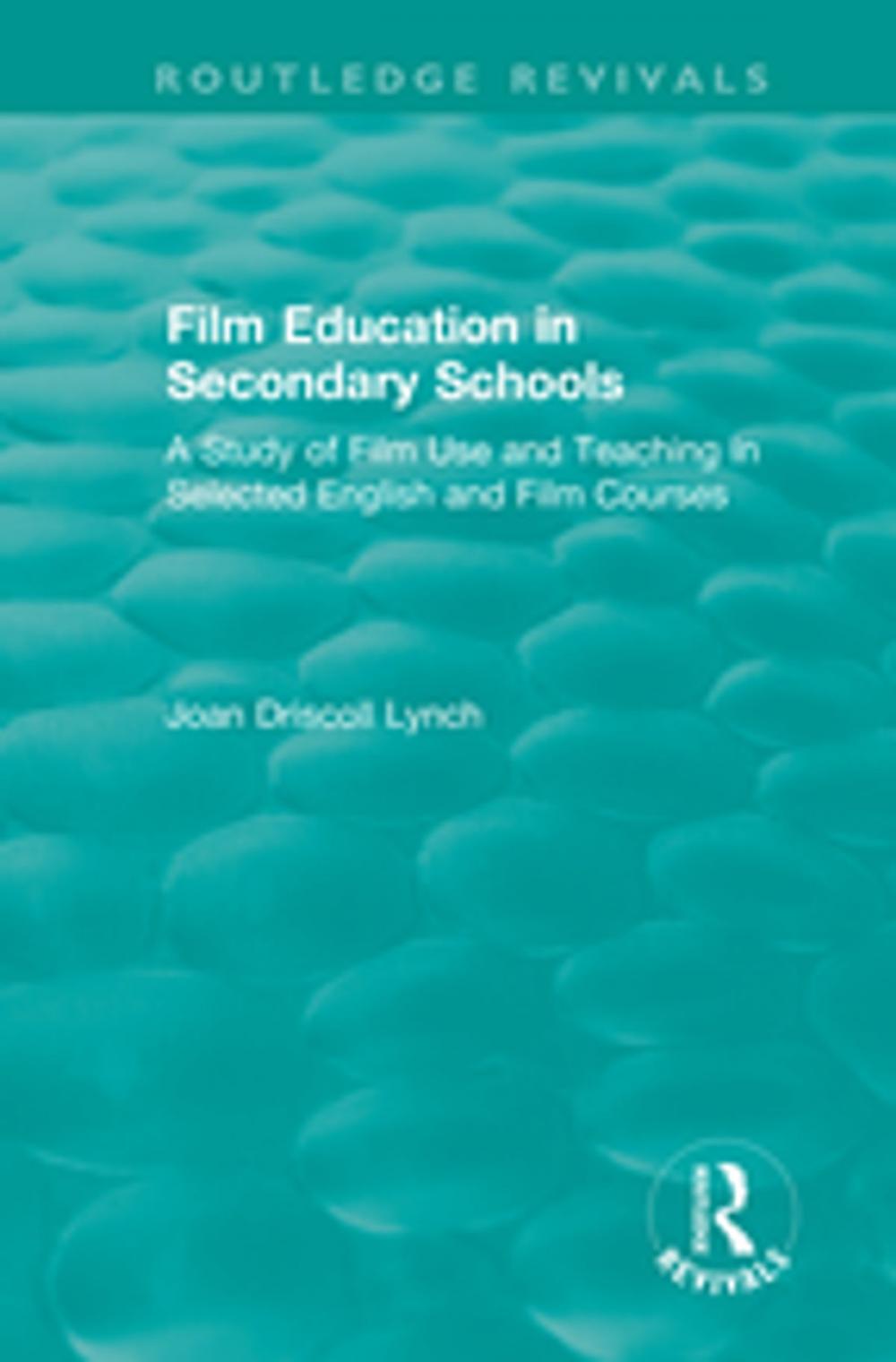 Big bigCover of Film Education in Secondary Schools (1983)