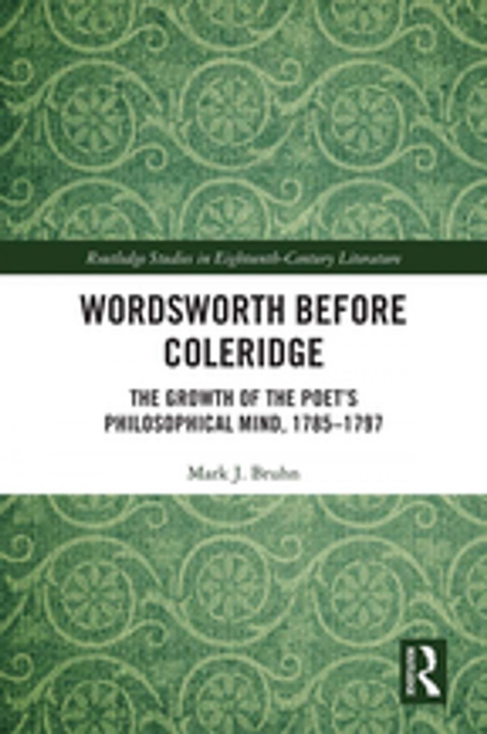 Big bigCover of Wordsworth Before Coleridge