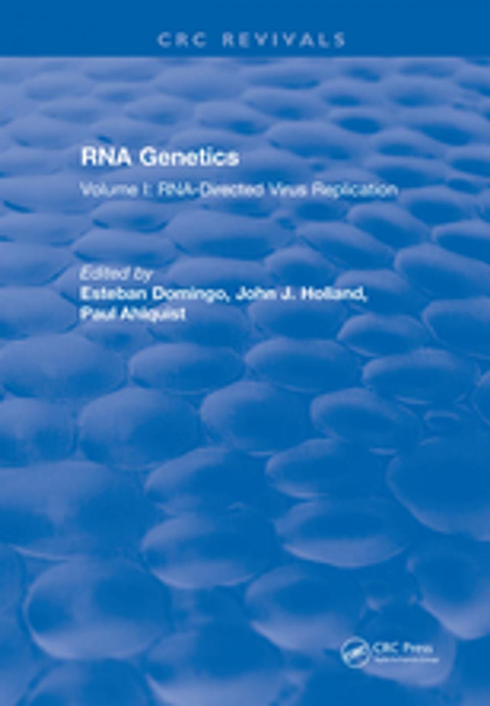 Big bigCover of RNA Genetics