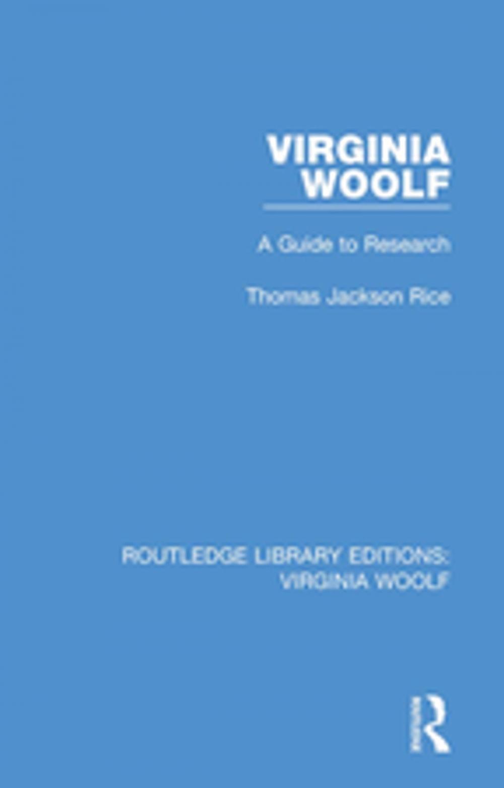 Big bigCover of Virginia Woolf