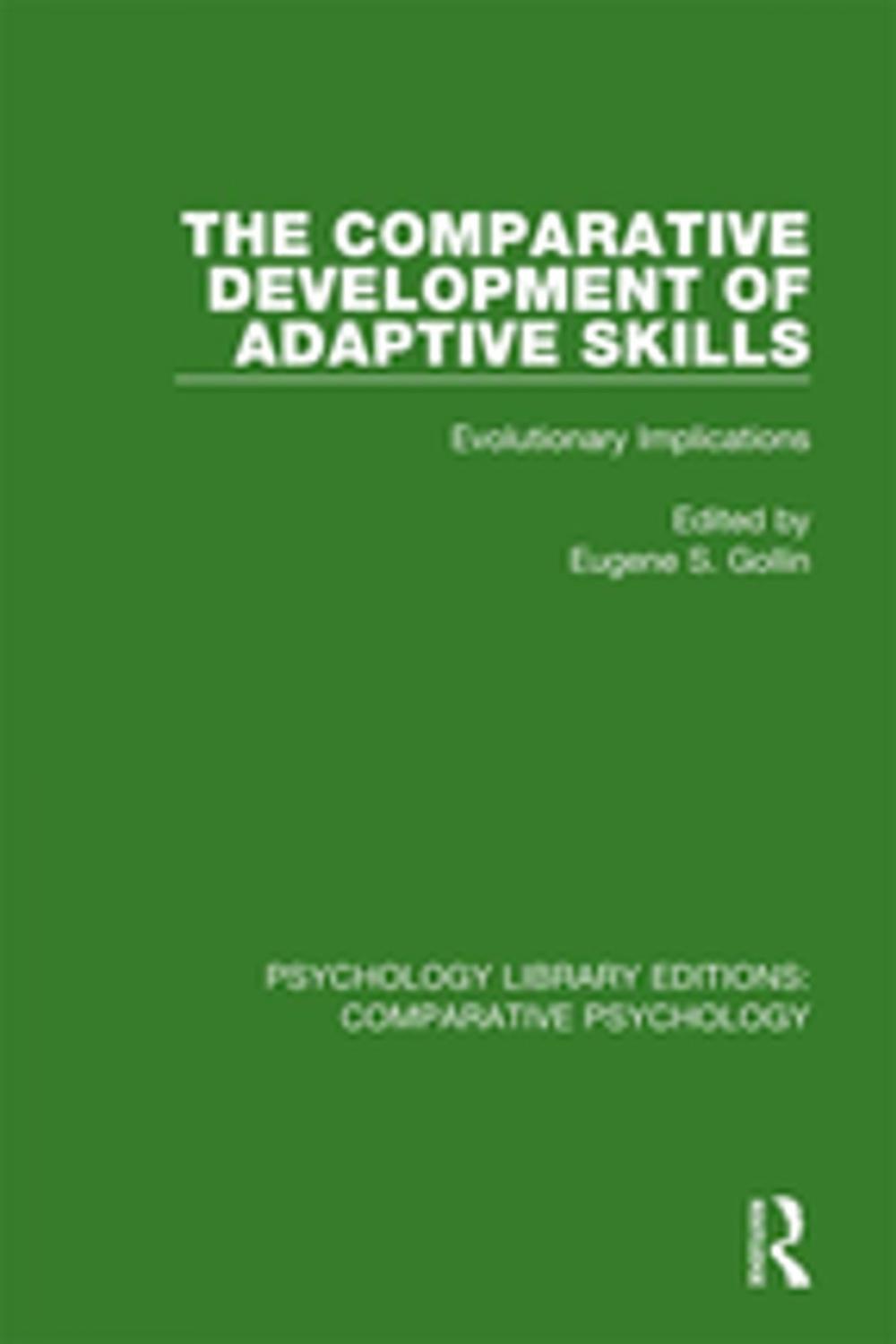 Big bigCover of The Comparative Development of Adaptive Skills