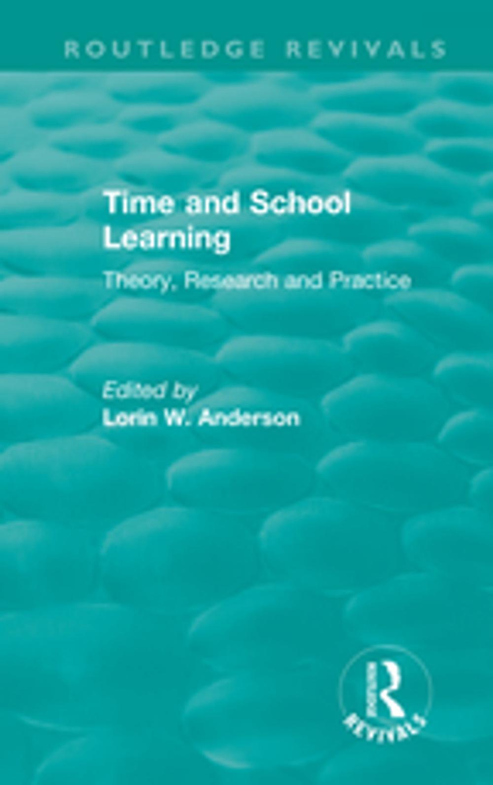 Big bigCover of Time and School Learning (1984)