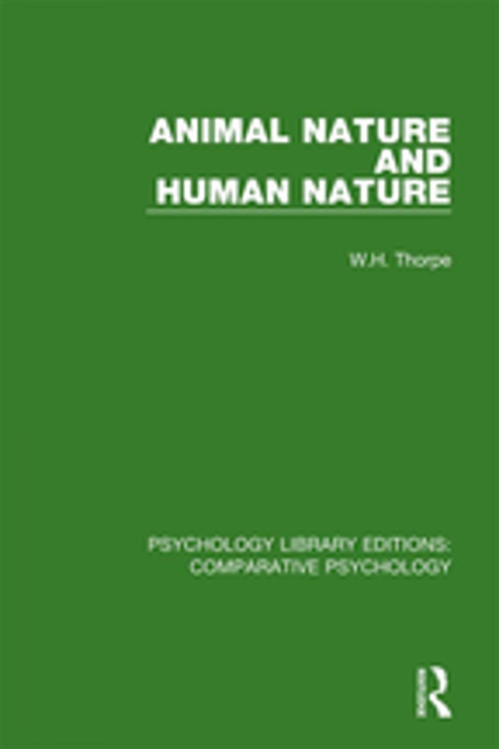 Big bigCover of Animal Nature and Human Nature