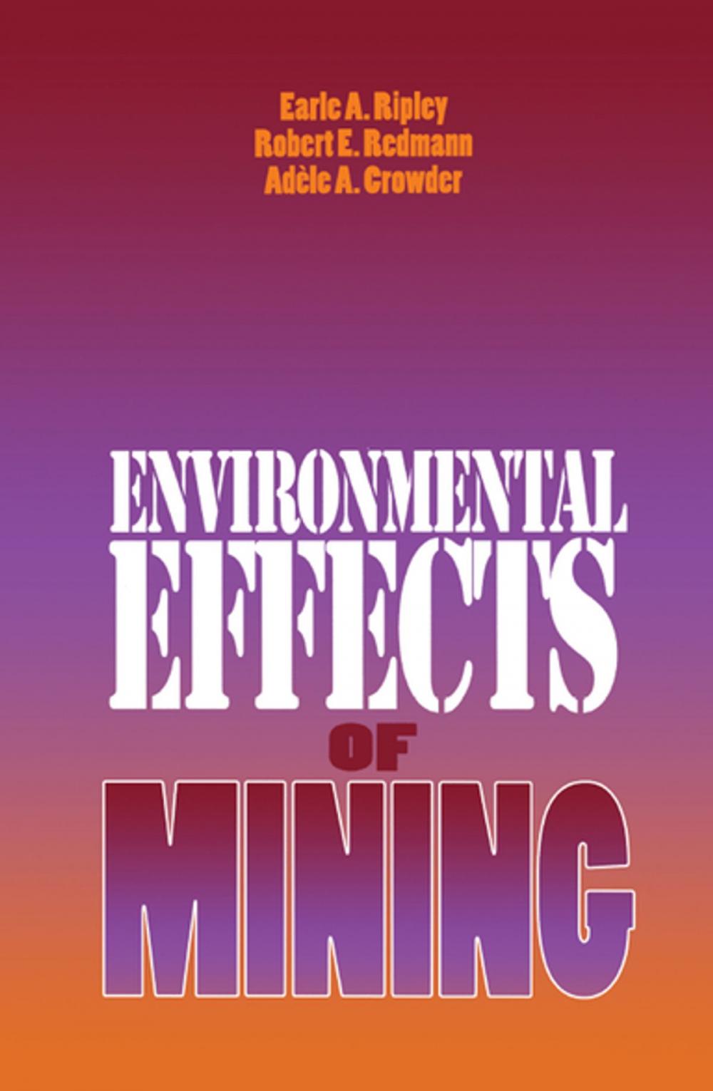 Big bigCover of Environmental Effects of Mining