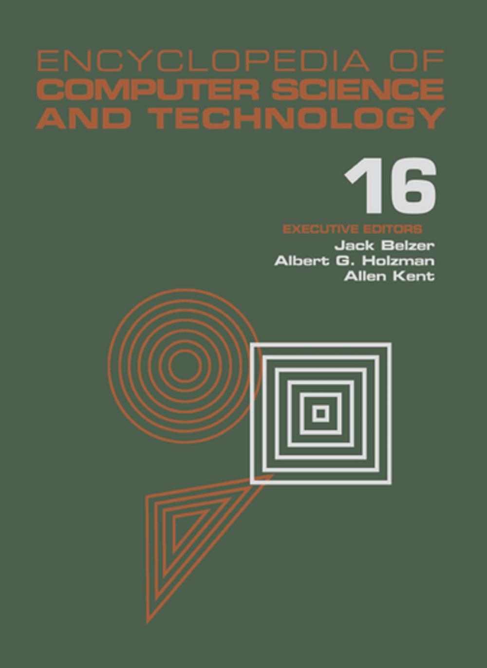 Big bigCover of Encyclopedia of Computer Science and Technology