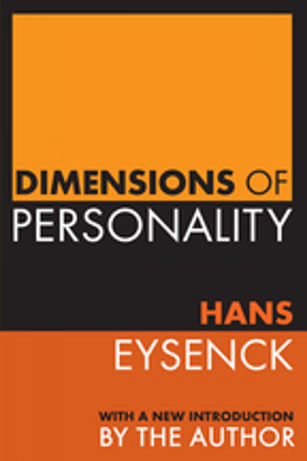 Big bigCover of Dimensions of Personality