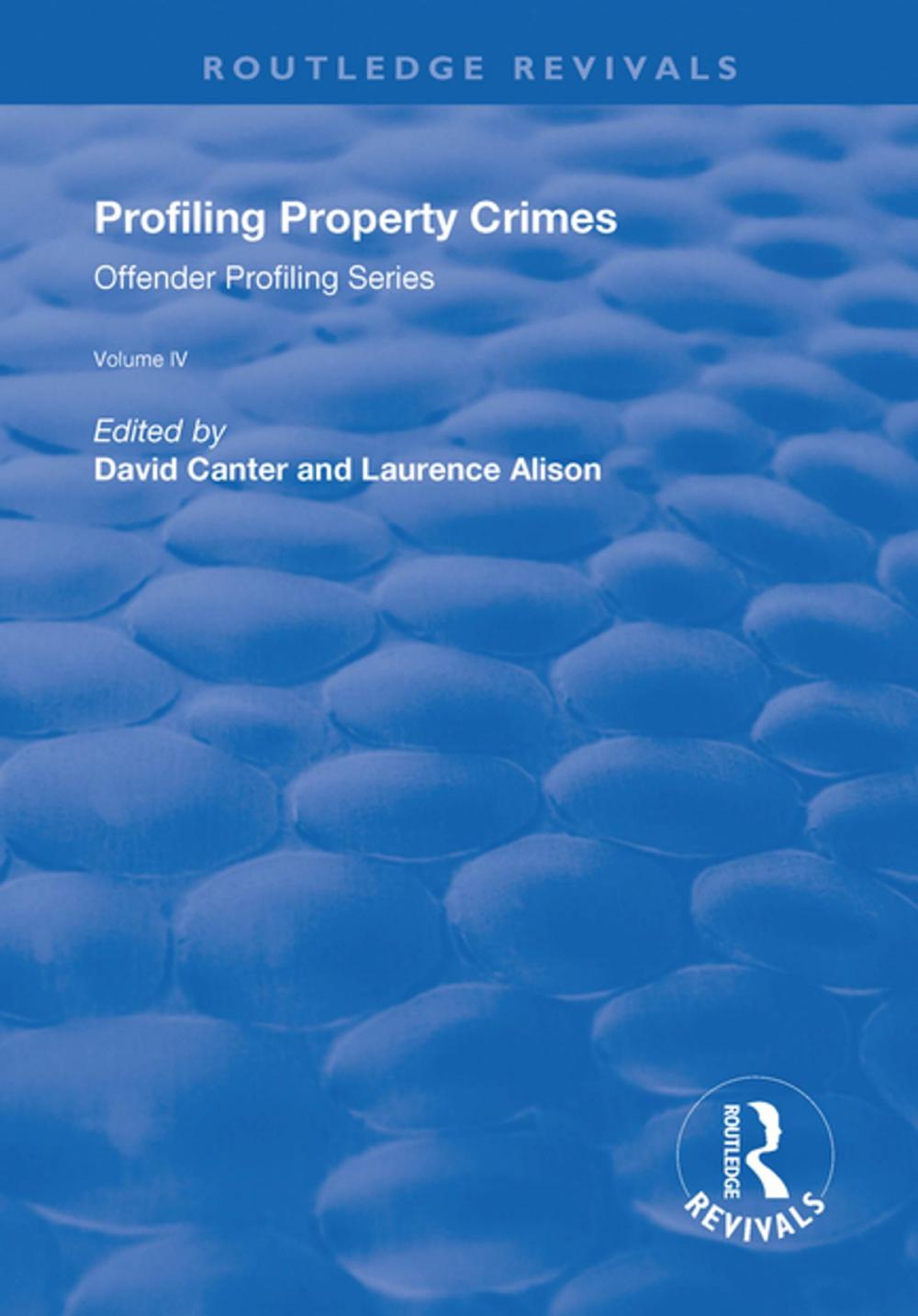 Big bigCover of Profiling Property Crimes