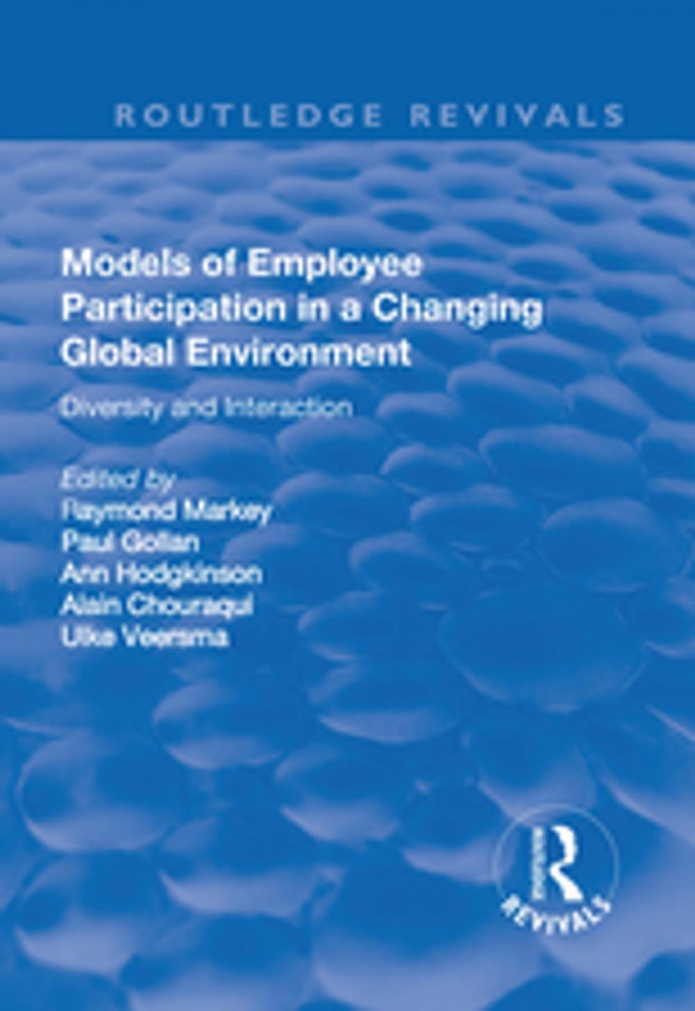 Big bigCover of Models of Employee Participation in a Changing Global Environment: Diversity and Interaction