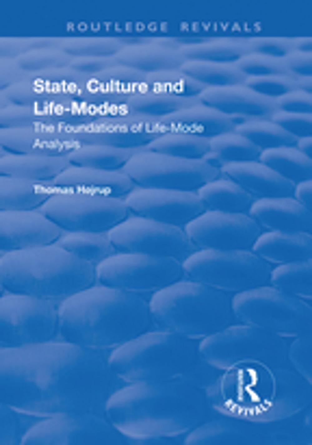 Big bigCover of State, Culture and Life-Modes