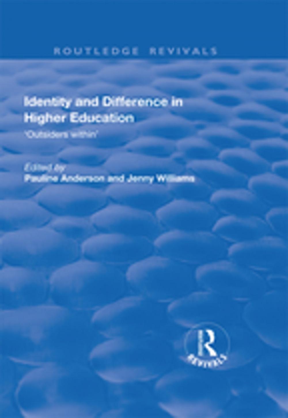 Big bigCover of Identity and Difference in Higher Education: Outsiders within