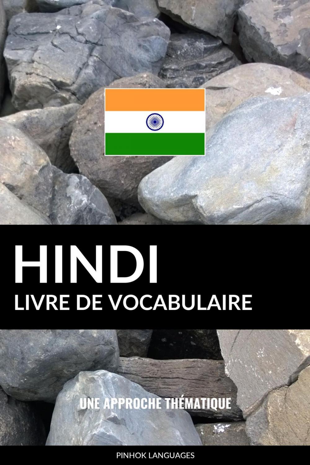 Big bigCover of Livre de vocabulaire hindi: Une approche thématique